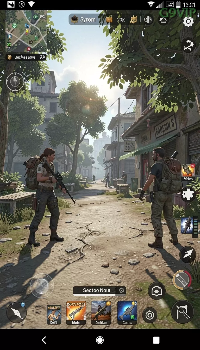Screenshot Jiu Wei Hu nomor 2